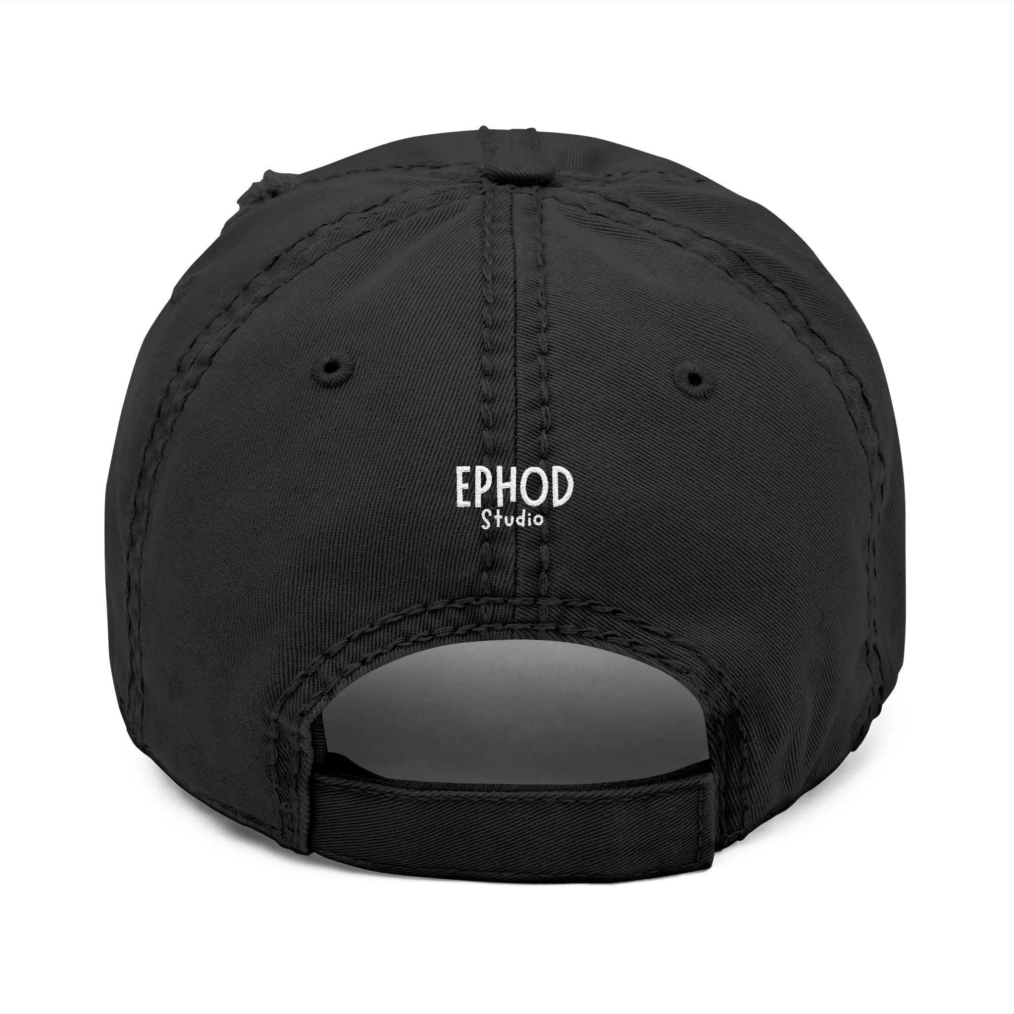 Jesus is King Distressed Dad Hat Printify