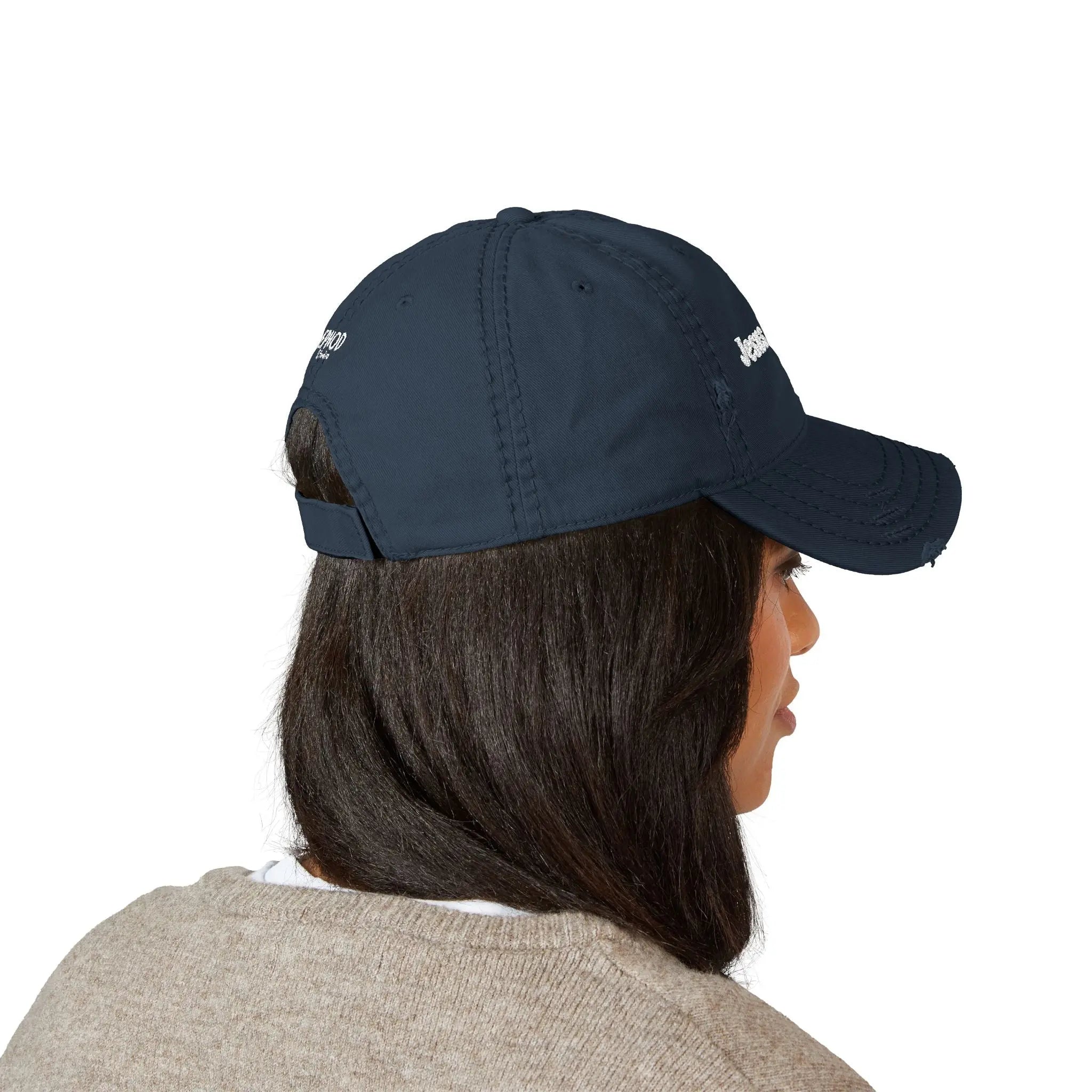 Jesus is King Distressed Dad Hat 