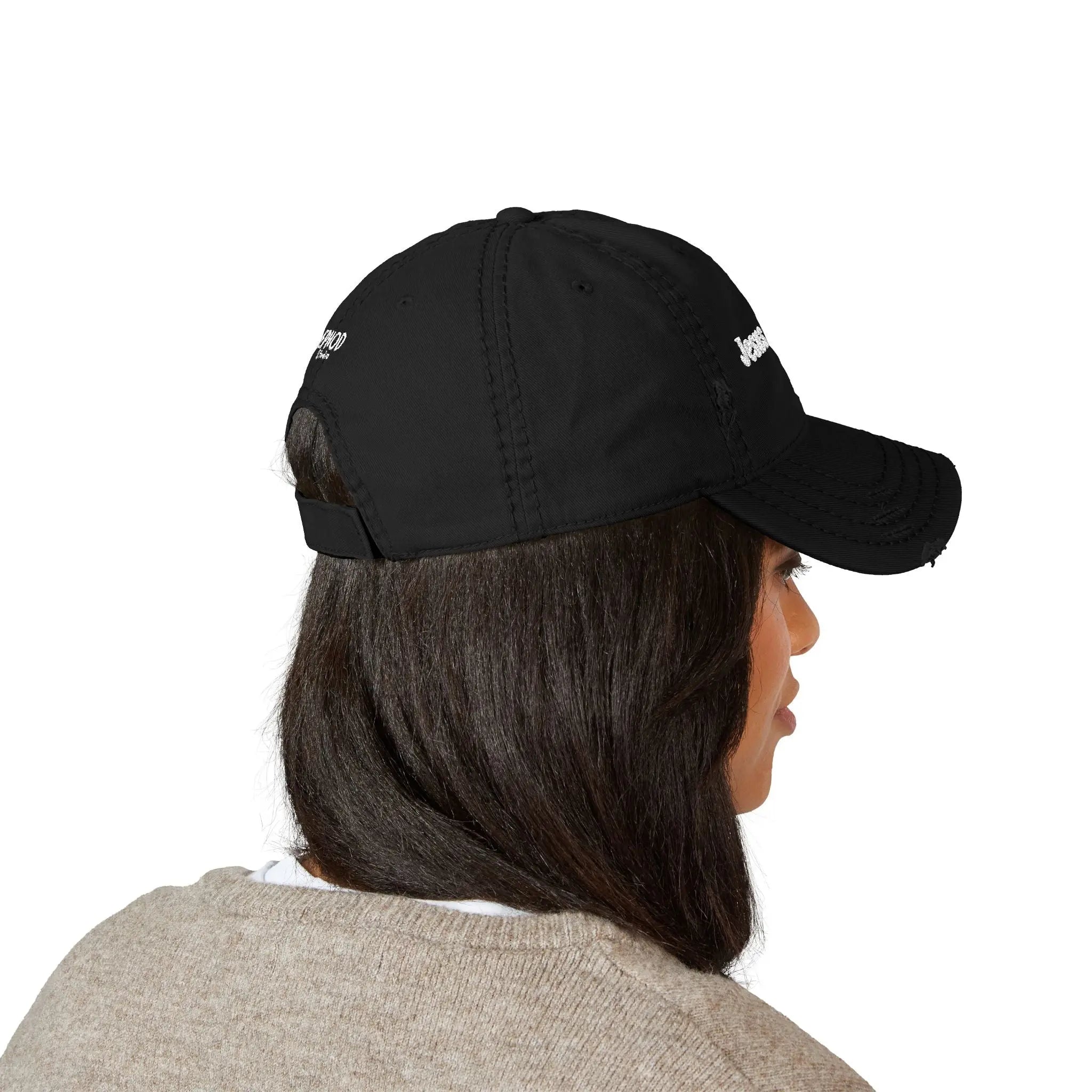 Jesus is King Distressed Dad Hat 
